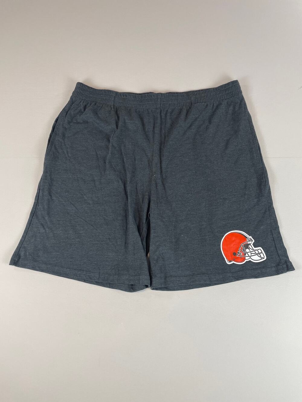 NFL Team Apparel Gray Cleveland Browns Lounge Shorts Size L